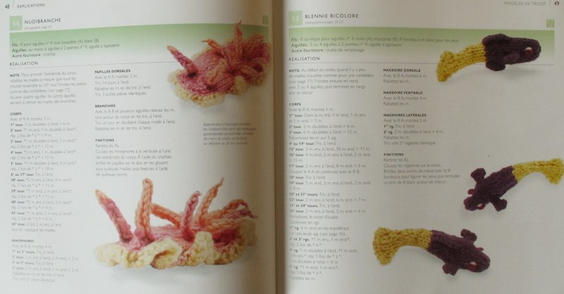 Polka, Jessica - 75 poissons et coquillages au tricot  a  au crochet (francouzsky)