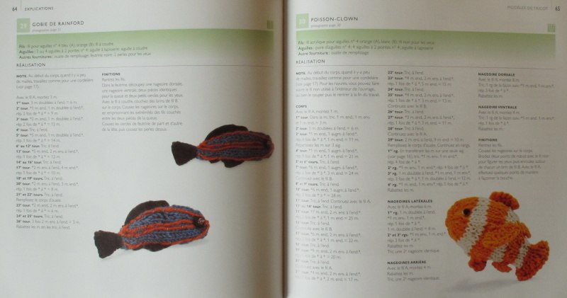 Polka, Jessica - 75 poissons et coquillages au tricot  a  au crochet (francouzsky)