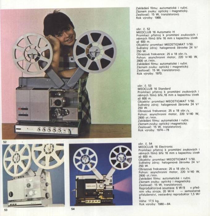 Katalog přístrojů Meopta