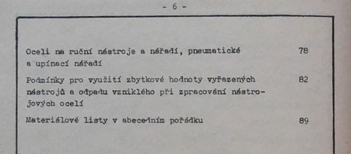 Ušlechtilé nástrojové oceli Poldi