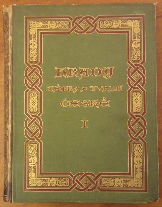 Sedláček, August - Hrady, zámky a tvrze Království českého 1-15 (komplet 15 sv.)