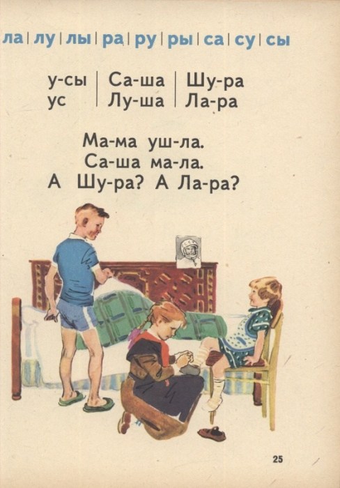 Bukvar / a #1041; a #1091; a #1082; a #1074; a #1072; a #1088; a #1100;/ ruský slabikář