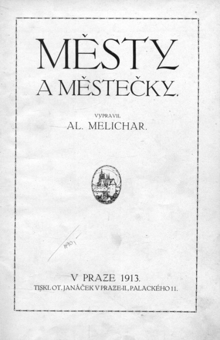 Melichar, Al. - Městy a městečky