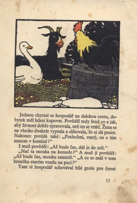 Wenig, Adolf - Zvířátka a loupežníci
