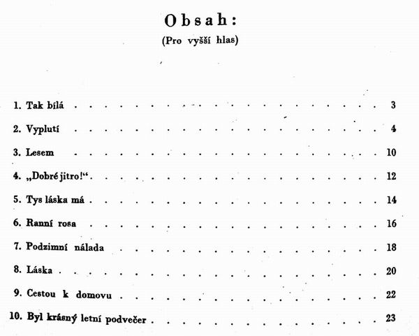 Grieg, Edvard Hagerup - Album písní (vyšší hlas)