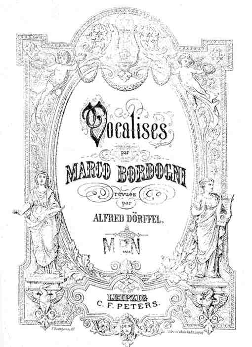 Bordogni, Marco - Vocalises