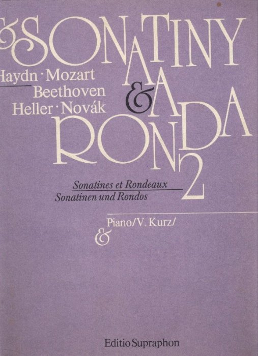 Různí autoři - Sonatiny a ronda 1-2 (2 sv.)