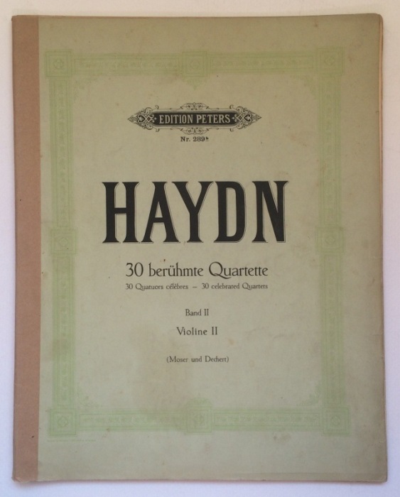 Haydn, Joseph - 30 berühmte Quartette (4 svazky)