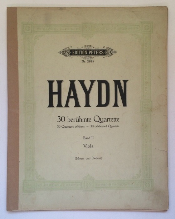 Haydn, Joseph - 30 berühmte Quartette (4 svazky)