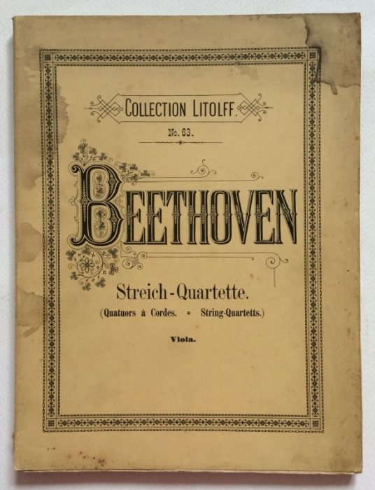 Beethoven, Ludwig van - Streich Quartette