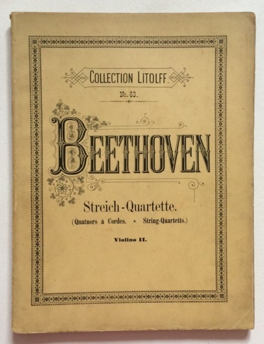 Beethoven, Ludwig van - Streich Quartette