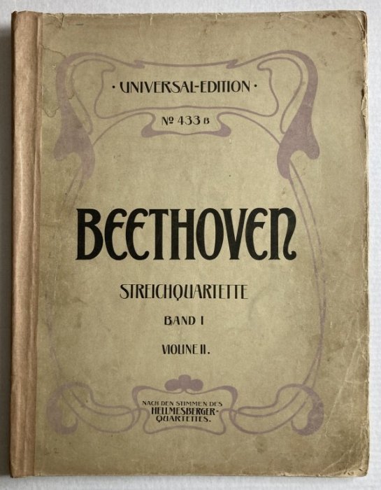 Beethoven, Ludwig van - Streichquartette Band I (4 svazky)