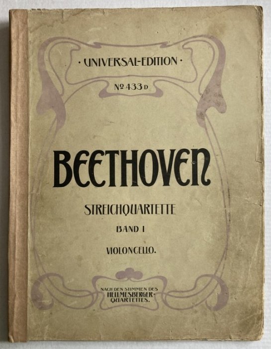 Beethoven, Ludwig van - Streichquartette Band I (4 svazky)