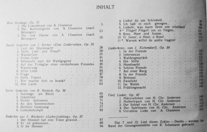 Schumann, Robert - Sämtliche Gesangswerke 2 - Lieder und Gesänge für eine Singstimme mit Begleitung d. Pianoforte.