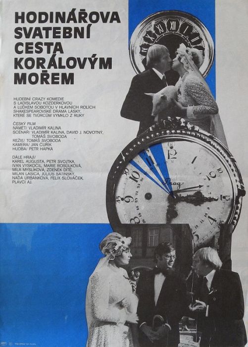 Hodinářova svatební cesta korálovým mořem (filmový plakát)
