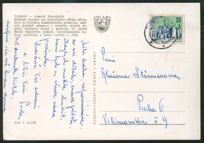 Turnov - náměstí Pracujících