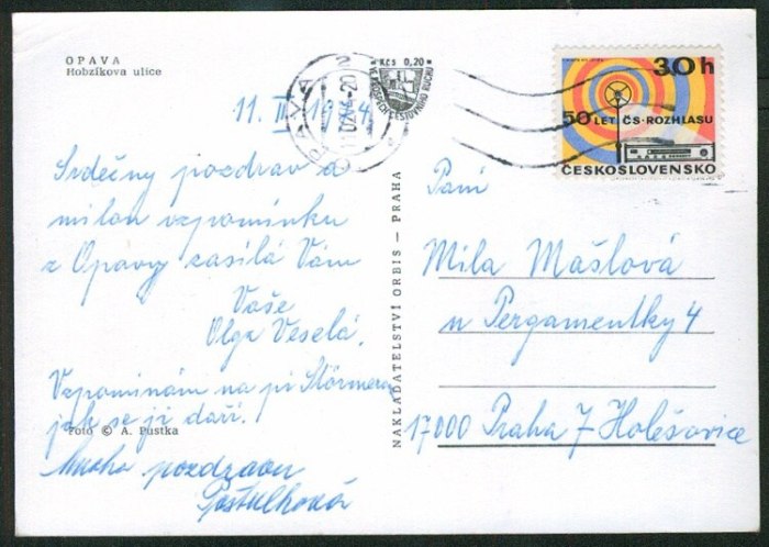 Opava - Hobzíkova ulice