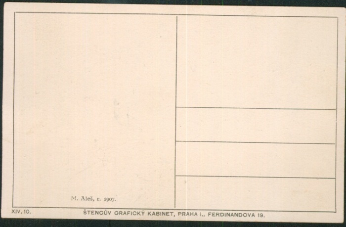 Kresba Mikuláše Alše