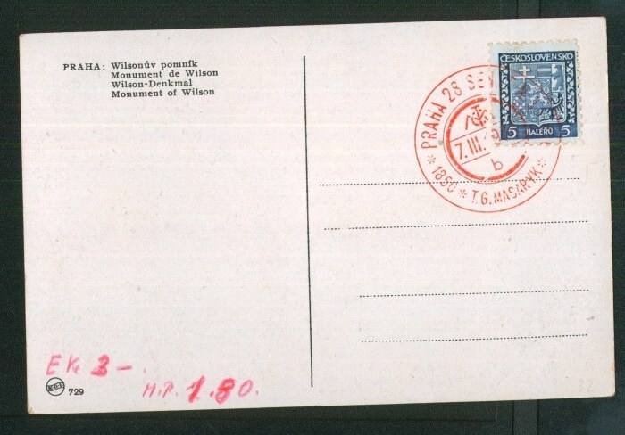 Praha - Wilsonův pomník