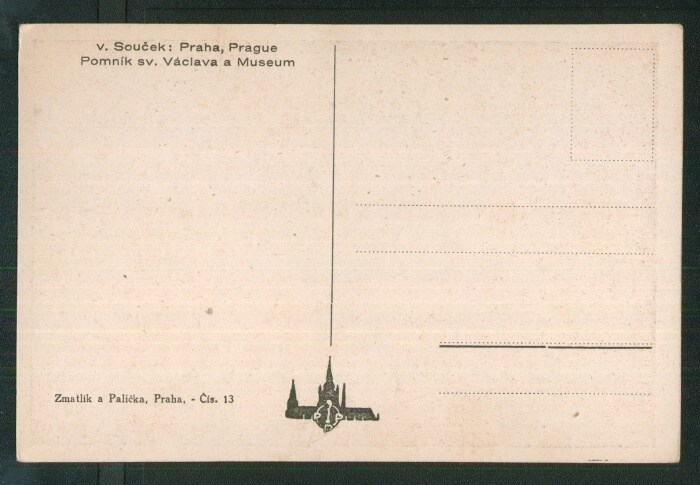 Praha - Václavské náměstí - pomník sv. Václava - Muzeum