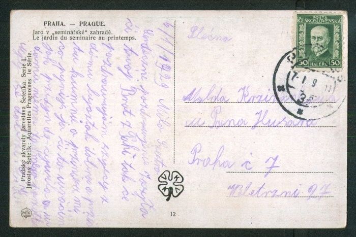 Praha - Jaro v seminářské zahradě
