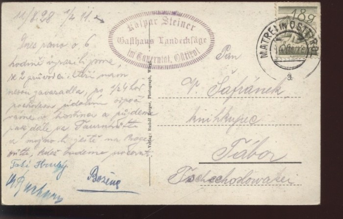 Landecksäge im Tauerntal