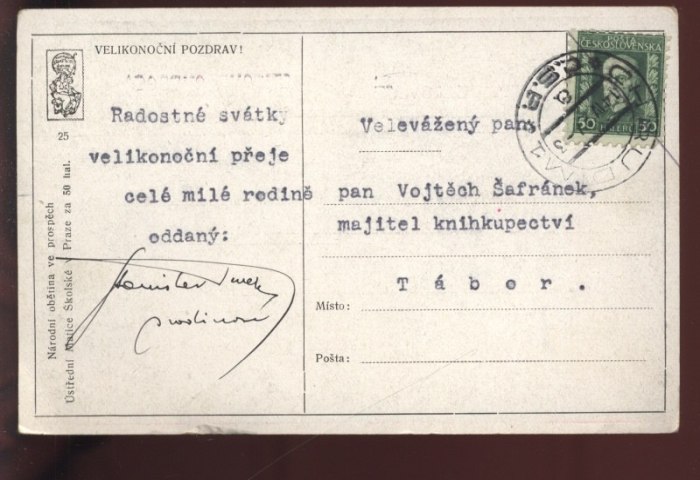 Velikonoční pozdrav