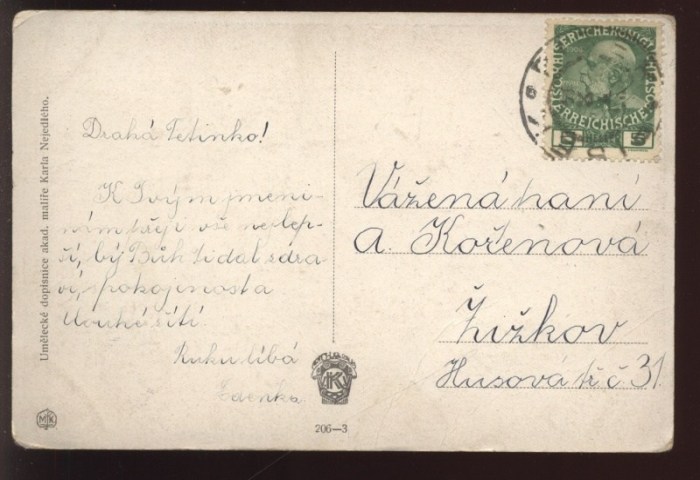 Zamilované přání - Karel Nejedlý