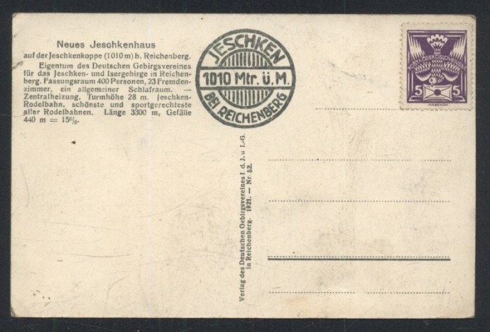 Ještěd / Jeschkenhaus /