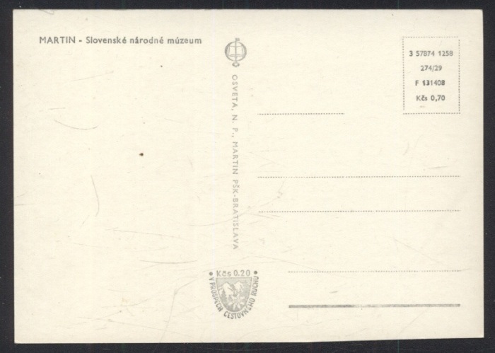 Martin, Slovenské národní muzeum / Slovenské národné múzeum