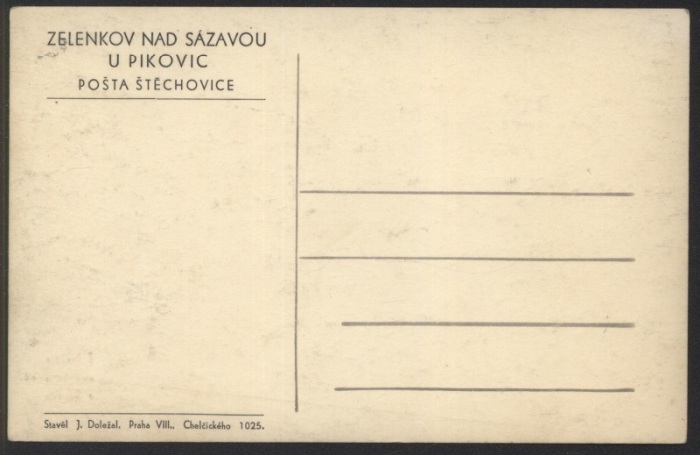 Zelenkov nad Sázavou u Pikovic