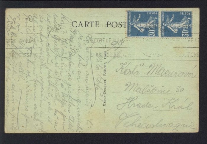 Société Navale Francaise. Vue prise de Colombelles.