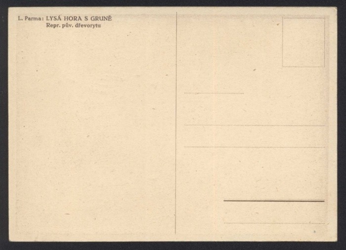 Beskydy. Lysá hora s Gruně. L. Parma.