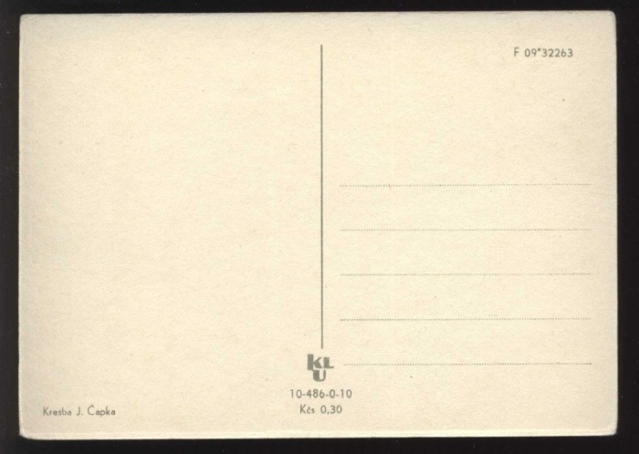 Josef Čapek - Kresba J. Čapka