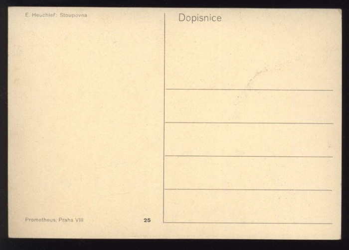 Hornictví. Stoupovna (Eduard Heuchler)