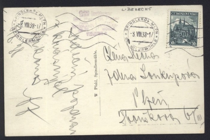 Špindlerův Mlýn (Krkonoše). Svatý Petr / St. Peter. Buchberger.