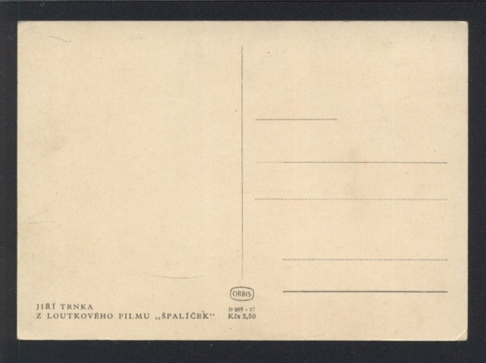 Jiří Trnka. Z loutkového filmu "Špalíček".