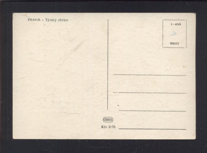 Praha. Týnský chrám