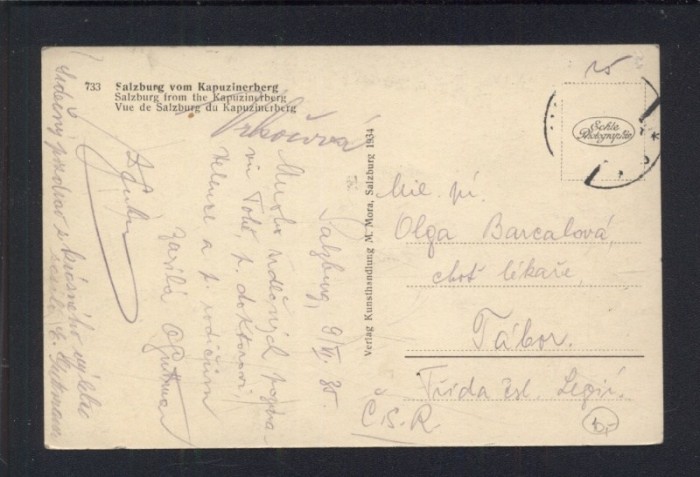 Salzburg vom Kapuzinerberg