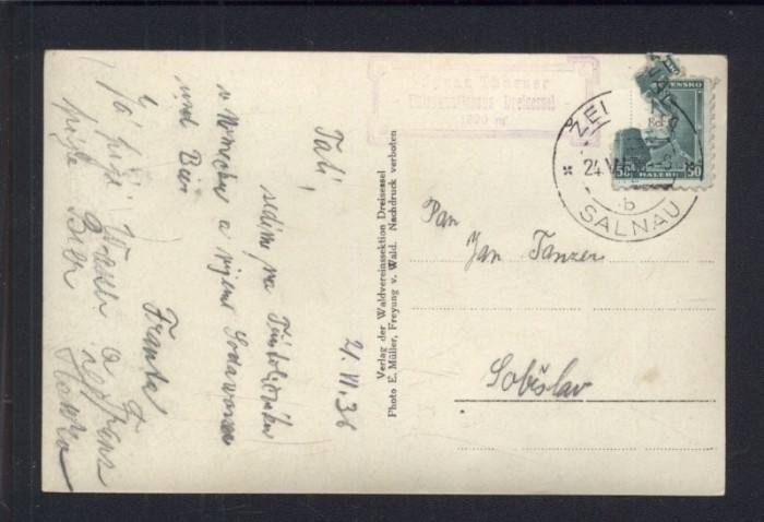 Dreisessel, Schlageter Denkmal / Třístoličník