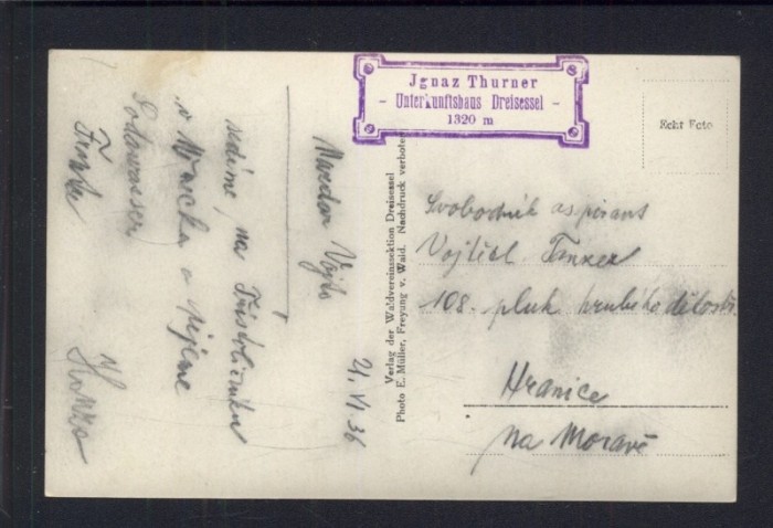 Dreisessel, Schlageter Denkmal / Třístoličník