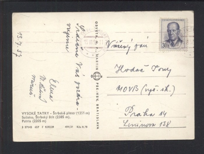 Vysoké Tatry. Štrbské pleso. Solisko. Štrbský štít. Patria