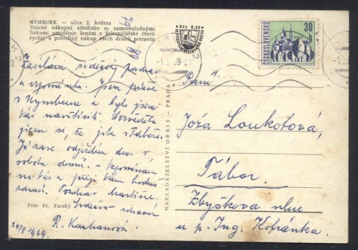 Nymburk. Ulice 2. května