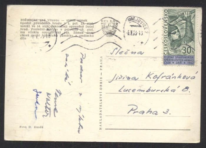 Rožmberk nad Vltavou. Hrad