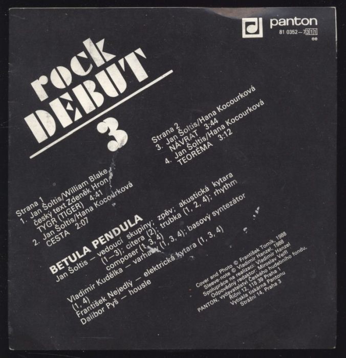 Betula Pendula (Rock debut 3 - EP)