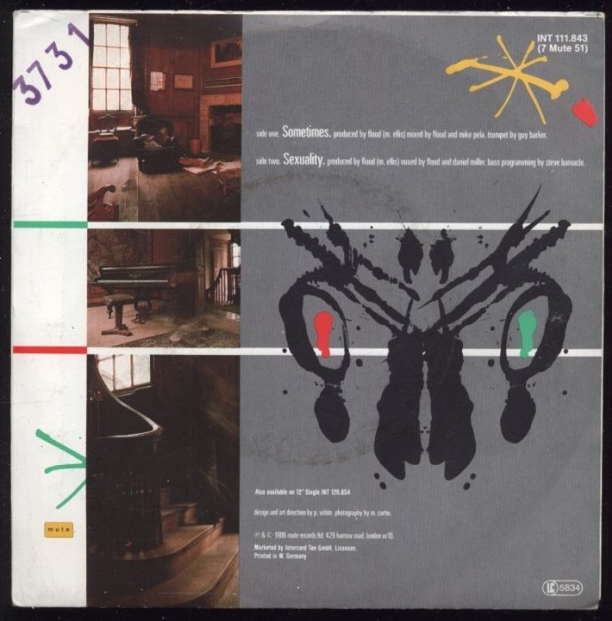 Erasure - Chains Of Love / Don't Suppose (SP-7")