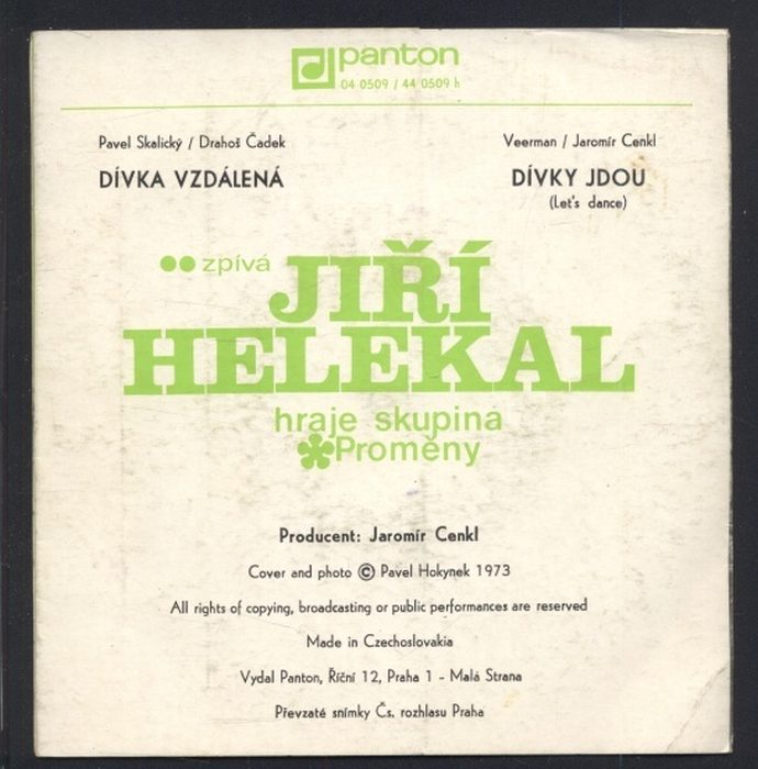 Jiří Helekal, Proměny - Dívka vzdálená / Dívky jdou (SP)