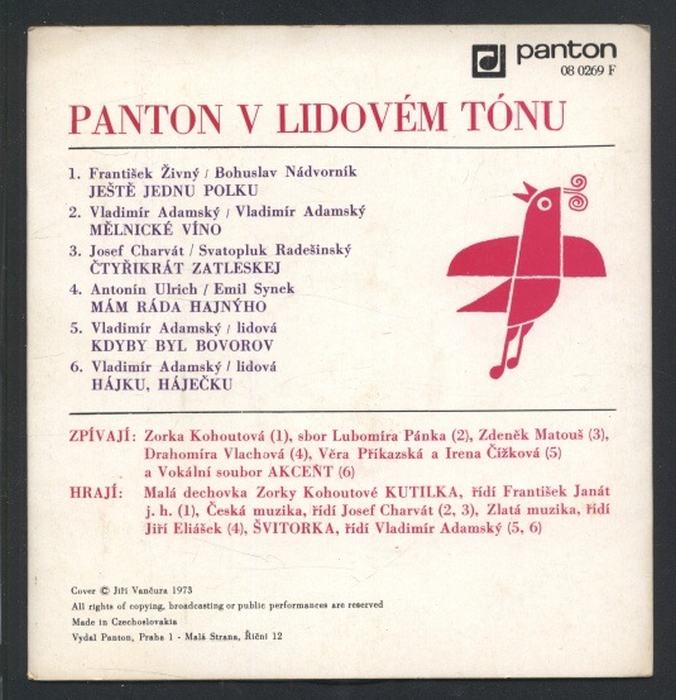 Various - Panton v lidovém tónu (EP)