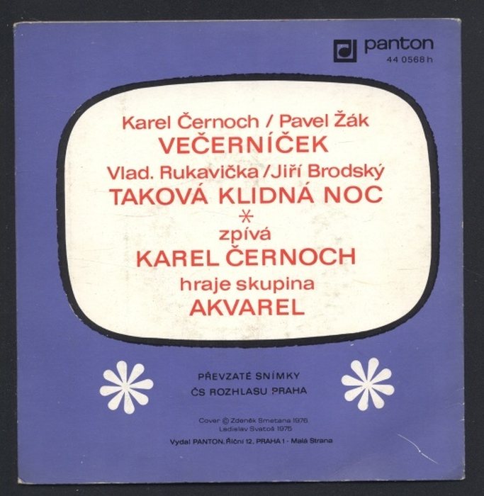 Karel Černoch - Večerníček / Taková klidná noc (SP)