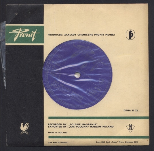 New Orleans Stompers - Kas Bil Rag / Teddy's Dream / Black Continent / Keep Off The Grass (SP) (EP)